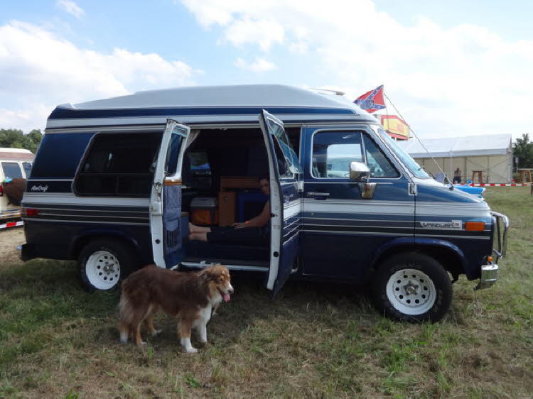 Wachdienst am US-Car Treffen